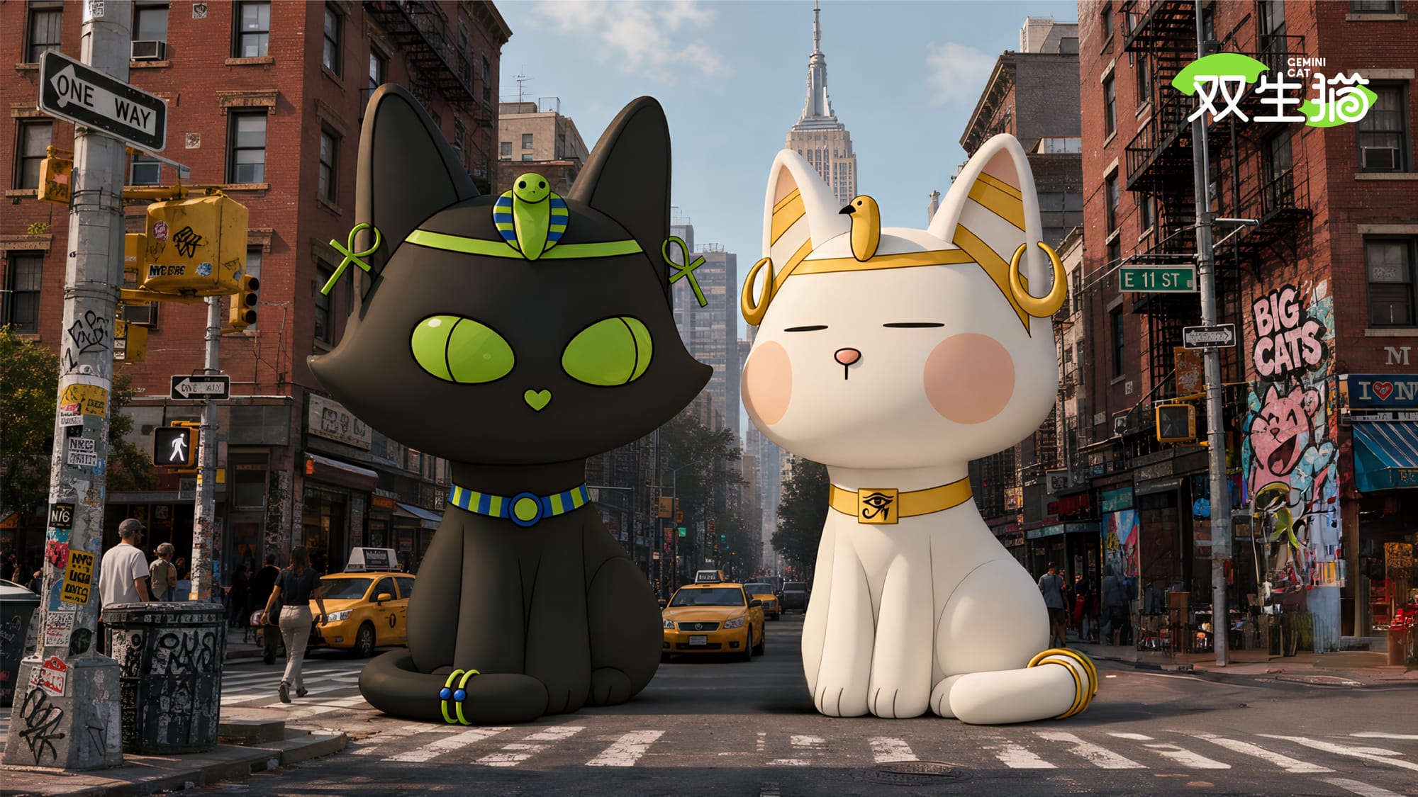 双生猫IP形象设计 — 11